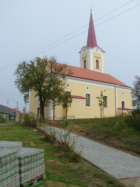 Montáž Mariánského sloupu - 24.10.2009